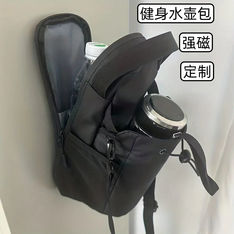 Gimnasio mochila de absorción de taza de gran capacidad cubierta bolsa de almacenamiento multifuncional interior taza deportiva accesorios bolsa de ejercicios