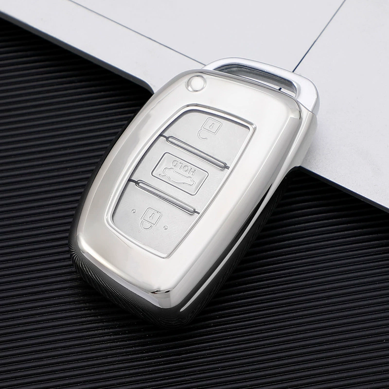 Key shell (Hyundai) Modern A model, glossy replacement cover, multi‑color options