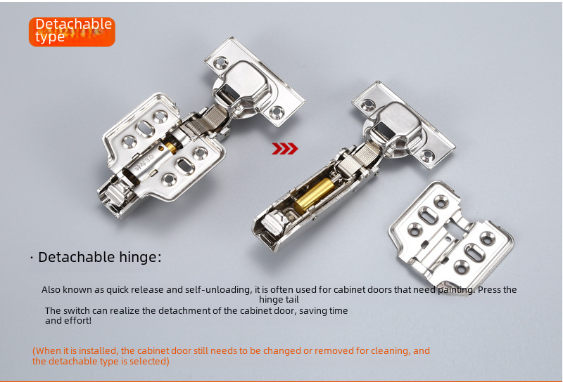 304 stainless steel hinge cabinet wardrobe door buffer hydraulic damping spring hinge furniture hardware accessories wholesale