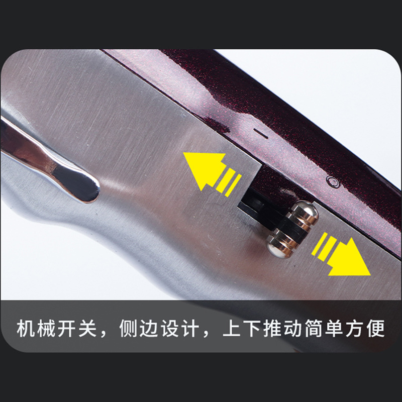 ZSZ gradiente profesional aceite cabeza eléctrica Clipper F52 salón de peluquería especial de acero cabeza de corte BARBER pelo Clipper herramienta