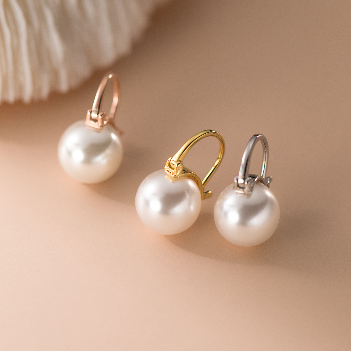 Eloch 925 perlas de plata perlas de perlas de perlas