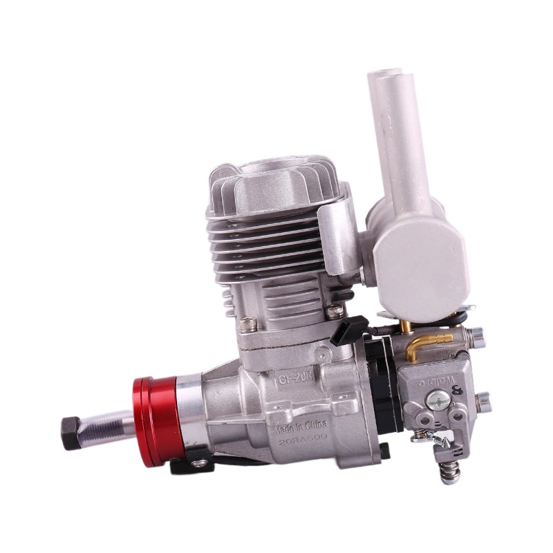 RCGF 20cc RE Modelo de avión trasero Motor de gasolina Control remoto UAV aceitoso Avión de ala fija de madera de claro