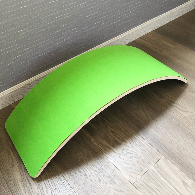 Weiweihu Children's Board de equilibrio de entrenamiento de integración sensorial de madera Coordinación mano-ojo Ejercicio de jardín de infantes Yoga Baby Smart Board