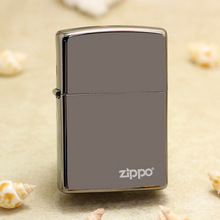 zippo打火机黑冰商标150ZL
