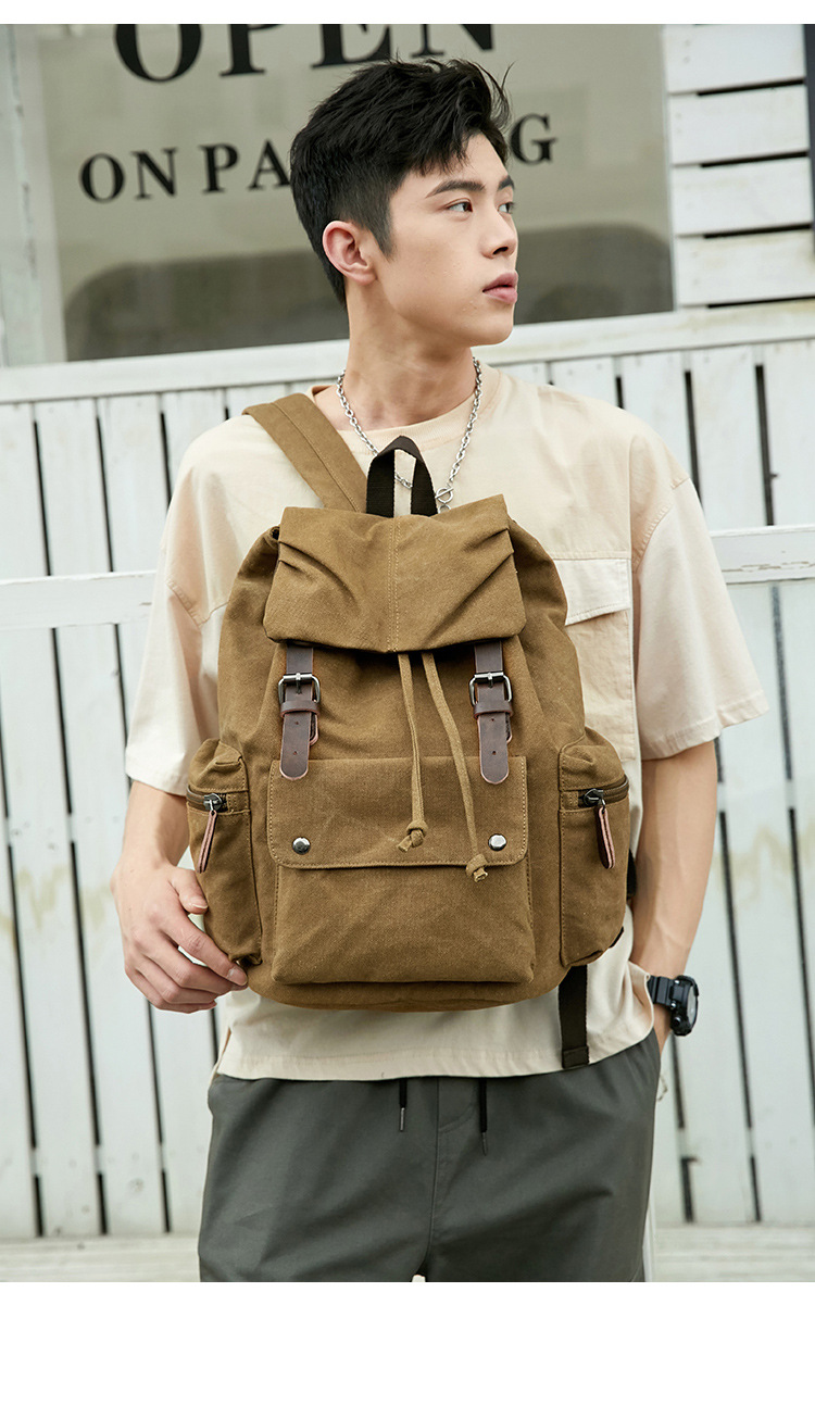Stylish Canvas Backpack