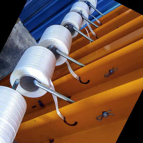 13毫米 柔性捆扎带 打包机捆扎带 胶水打包带 Bale Press Strap