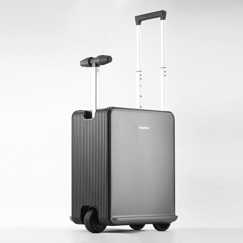 2025スマート電動乗用スーツケース航空認証20インチ搭乗ケース成人児童二重モード歩行ケース|undefined