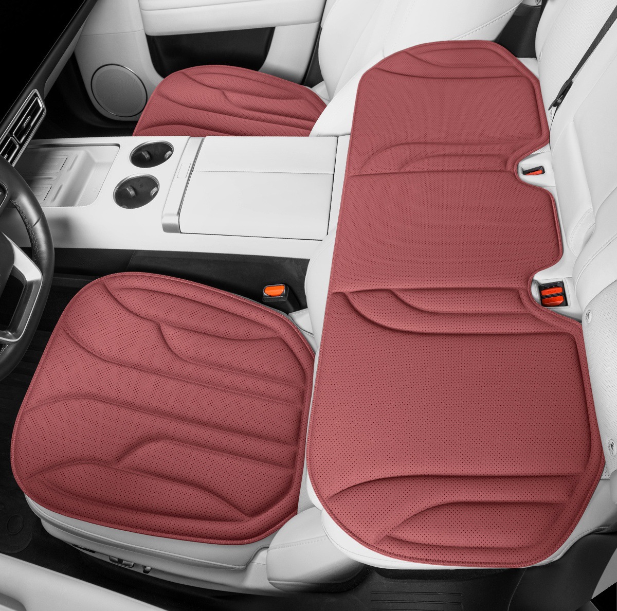 New Hot-Selling Car Seat Cushions, Four-Season Latex Cushions, High-End Anti-Stain Leather Car Seat Cushions, Breathable and Non-Slip, Direct Sales from the Manufacturer