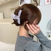 Hairgrip, plush big crab pin, hairpins, hair accessory, shark, internet celebrity, South Korea