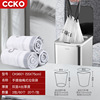 Handheld garbage bag home use, big disposable automatic plastic kitchen, increased thickness, drawstring