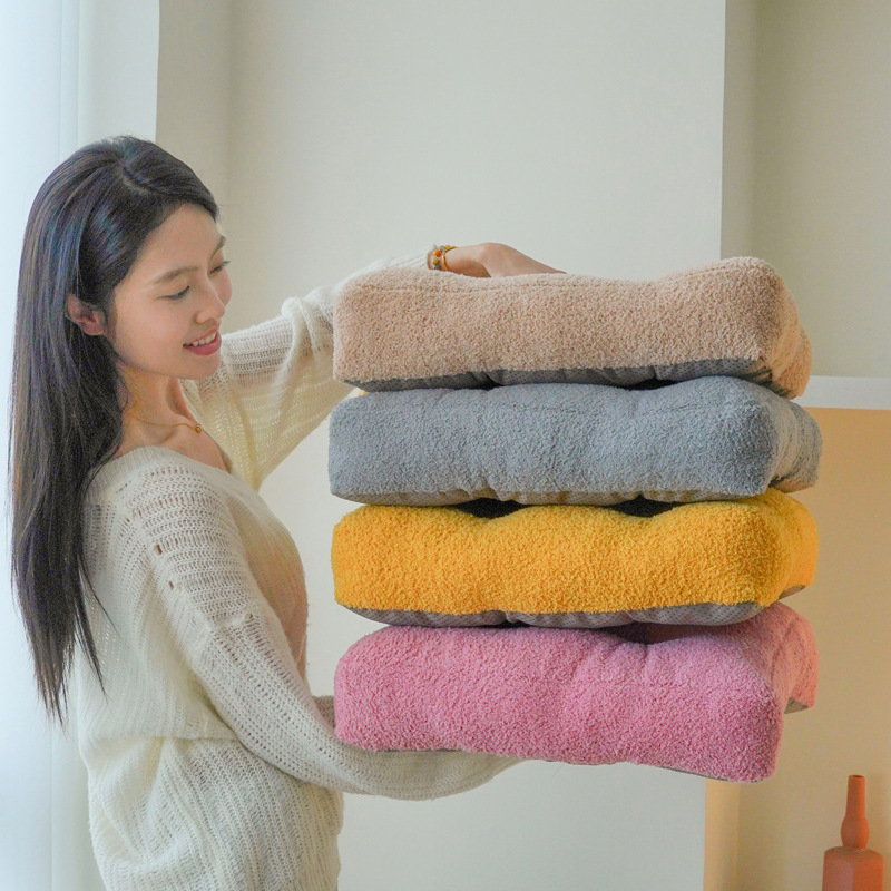 Transfronterizo simple invierno peluche anti-deslizante asiento de seda de seda silla de oficina ventana de seda ventana de tatami almohadilla flotante
