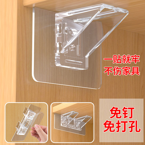 Hole-free partition support shelf holder for cabinets, wardrobe, and furniture, without nails, adhesive, weight-bearing, shelf support, triangular brackets