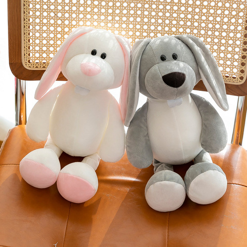 Factory direct sales cross-border forest animal doll plush toy jungle three brothers pillow cute rabbit doll