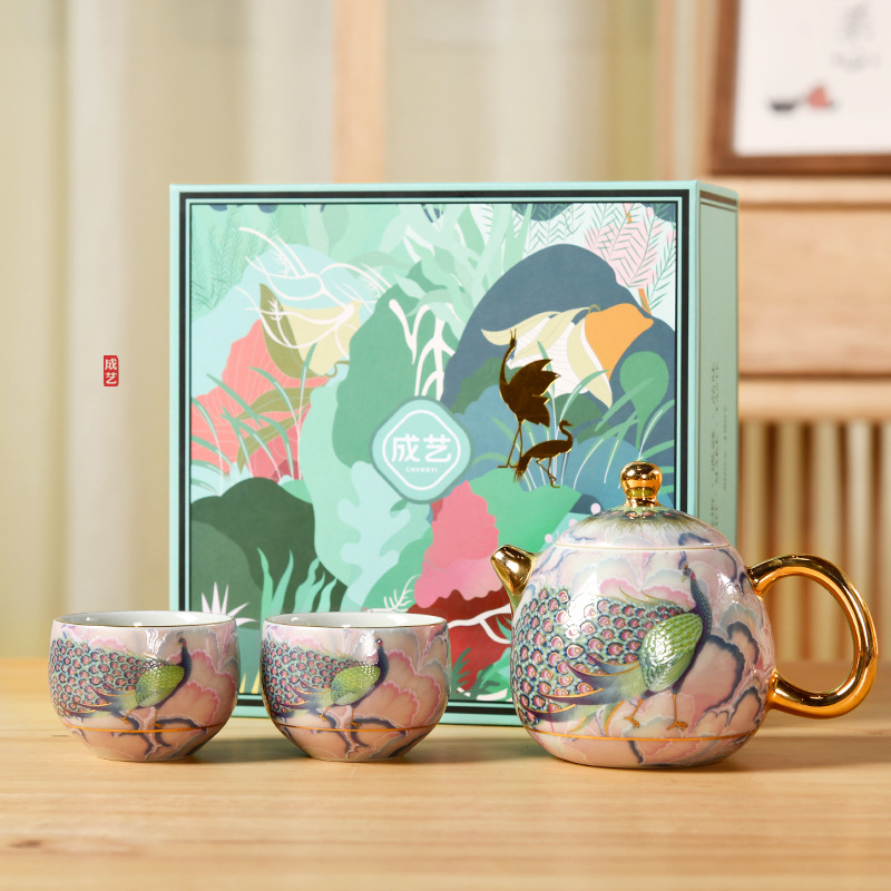 공작 용담 냄비 3 in