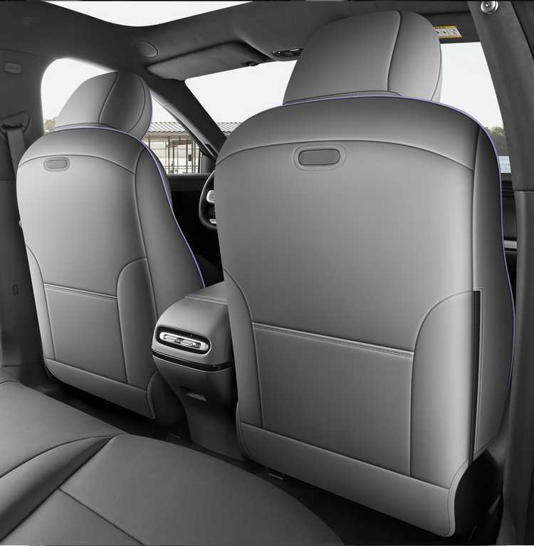 Suitable for the 2026 Xpeng Monal03 model, these are custom-made, fully enclosed car seat covers with perforated, breathable fabric, designed for seat modification