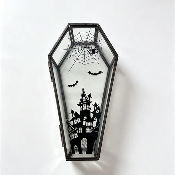 Miniature Glass Coffin Glass Container Gothic Black Jewelry Storage Box Small Vintage Vampire Display Box Miniature Glass Coffin Glass Container Gothic Black Jewelry Storage Box Small Vintage Vampire Display Box