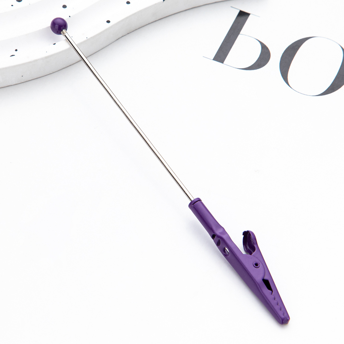 Spot diy beaded clip