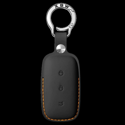 Car key bag, First-Layer Cowhide Key Case