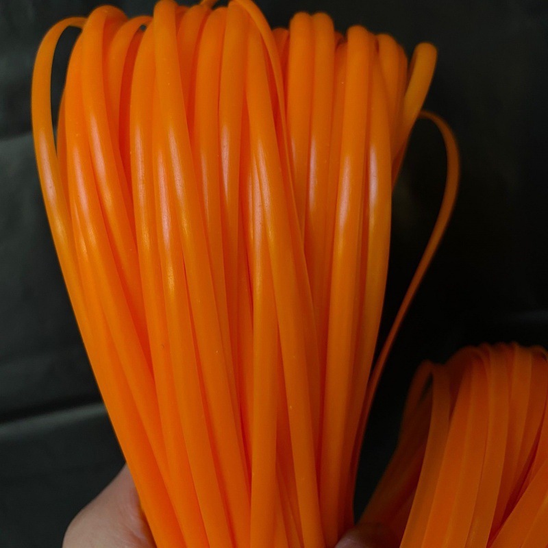 Imitación de ratán 5mm material de tejido de ratán plano hilo de ratán bolsa tejida de ratán de imitación bricolaje sellado de ratán de plástico hecho a mano