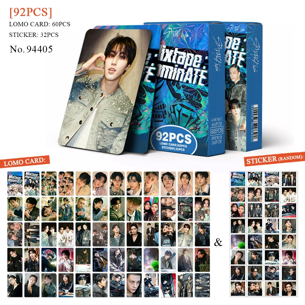 Spot 92 карт STRAYKIDS одиночный альбом Mixtape dominATE фото фото карта LOMO карта