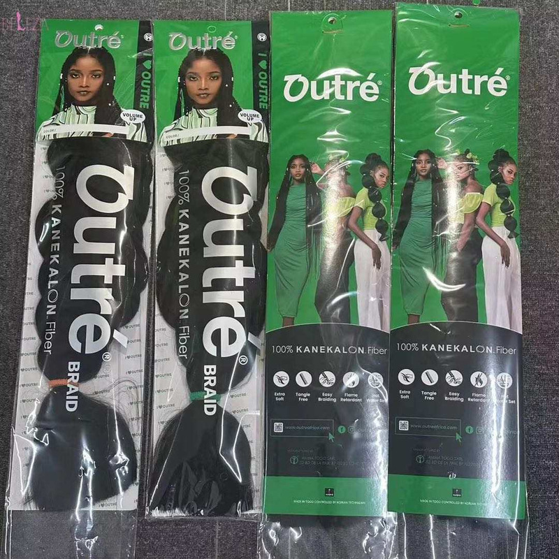 Jumbo Outre Synthetic Fiber Big Braids 165g African Wigs Cross-Border Trade Pre-Stretched Big Loose Braids Factory Jumbo Outre Synthetic Fiber Big Braids 165g African Wigs Cross-Border Trade Pre-Stretched Big Loose Braids Factory