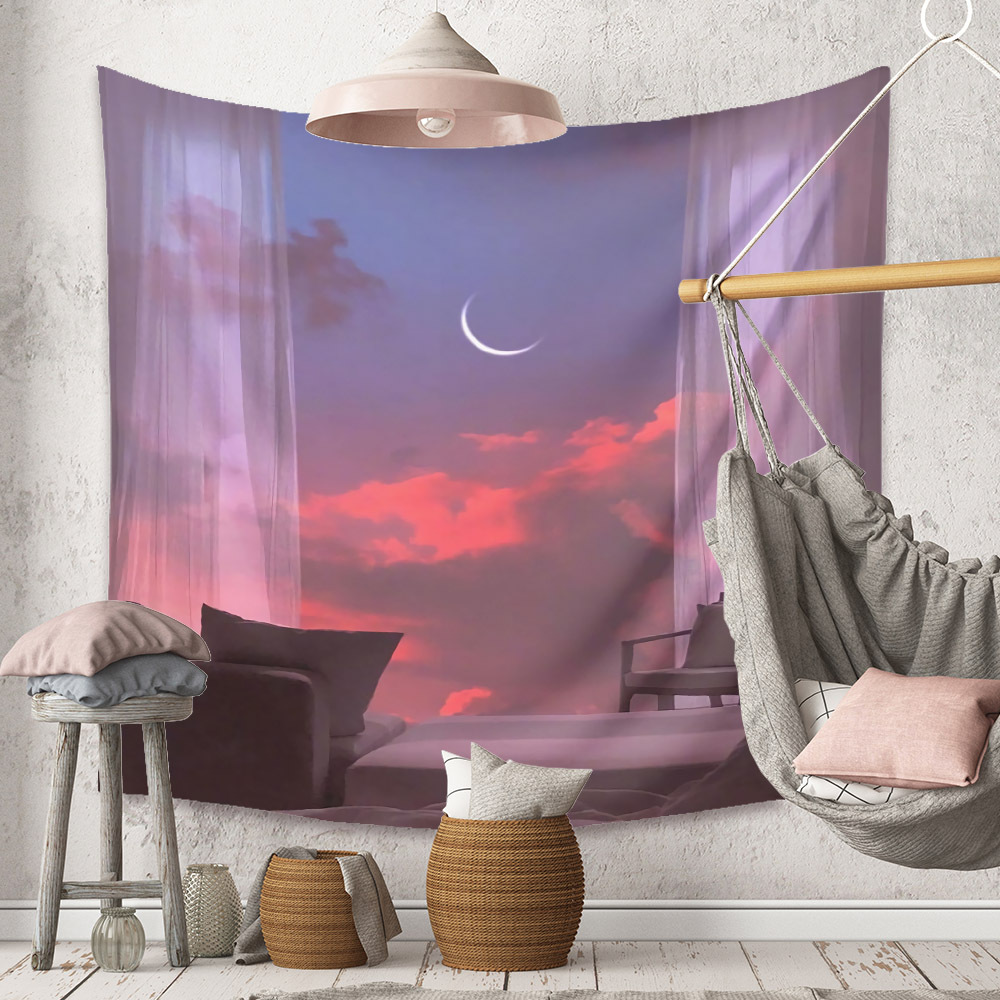 Tapestry Bohemian Tapestry Room Decoration Decorative Cloth Background Cloth Hanging Cloth Tapestry display picture 23