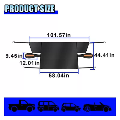Thickened Car Cover, Sunshade Cover, Car snow shield
