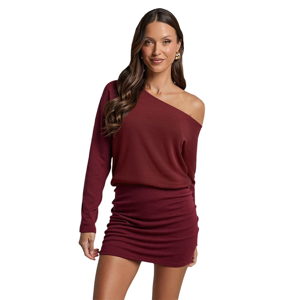 Women's Elegant Long-Sleeve Bodycon Dress