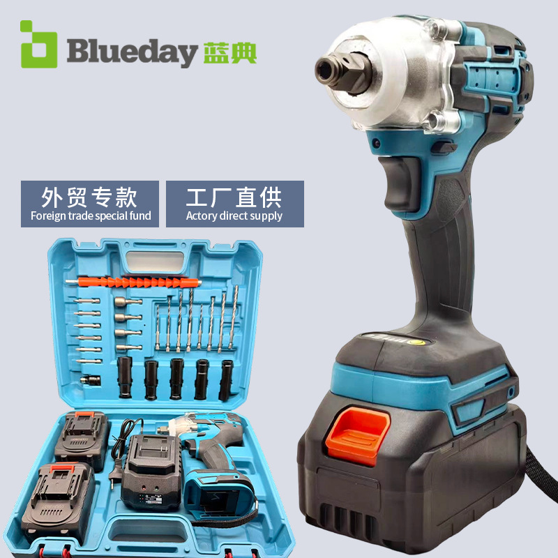 Lithium Battery Rechargeable Electric Wrench, High Torque Impact Wrench, Electric Drill, Grip-Type for Home Decoration, Industrial Use, and Construction Lithium Battery Rechargeable Electric Wrench, High Torque Impact Wrench, Electric Drill, Grip-Type for Home Decoration, Industrial Use, and Construction
