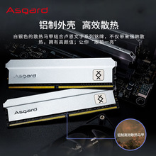 阿斯加特（Asgard）32GB(16Gx2)套装 DDR4 3600 台式机内存条 弗