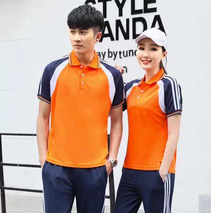 学生班服套装定制t恤高中生初高中学生校服夏季运动会开幕式服装