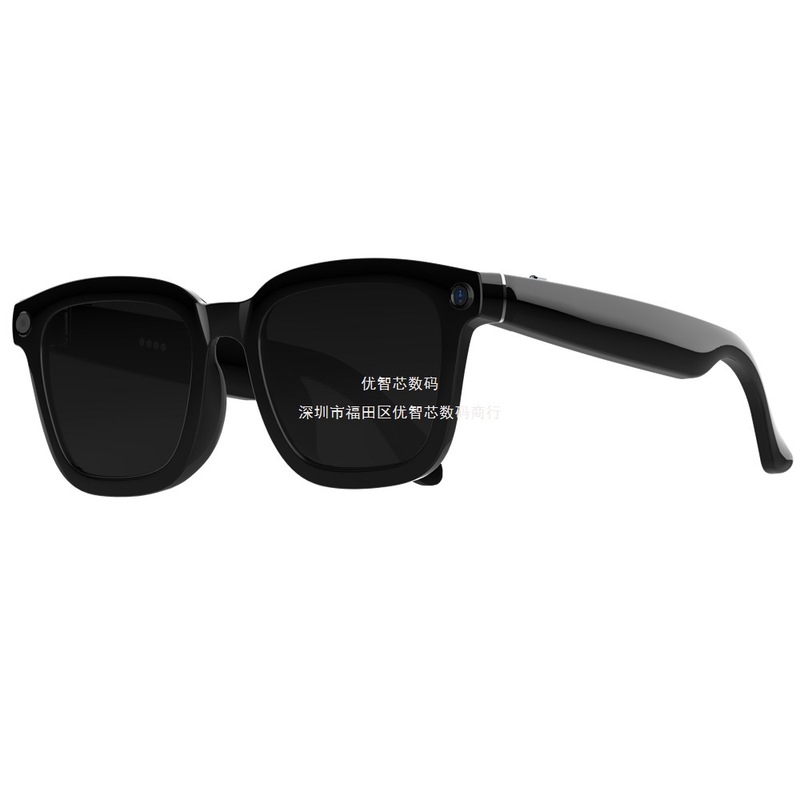 跨境新品V03-T5智能眼镜800W像素拍照防抖录像可翻译对话眼镜批发|undefined