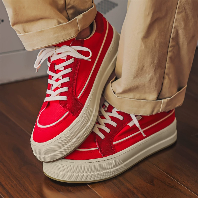 Мужские летние кеды в стиле японской моды 2025 года, универсальные, трендовые, для кампуса