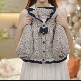 女童冬季棉服2025新款连帽外套女宝宝洋气加棉加绒加厚棉衣上衣靓