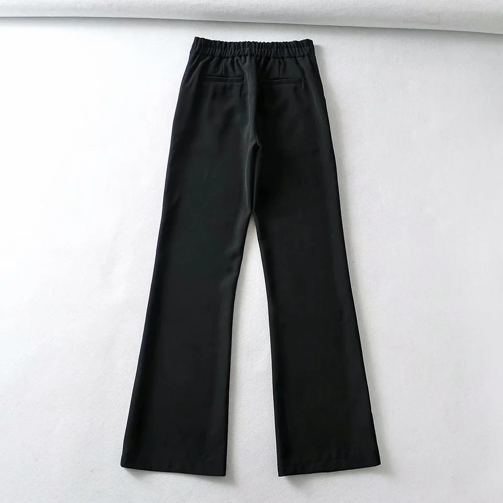 retro high-waisted slim suit pants NSAC38909