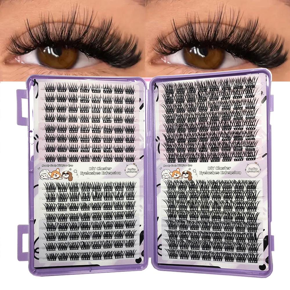 Transfronteriza gran capacidad FD11 densa mezcla de pestañas libro gripe europea y americana un solo pico de injerto de pestañas falsas