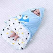 新生嬰兒抱被純棉春秋冬初生包被防驚跳產房純棉襁褓嬰兒多功能睡