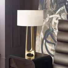 北欧创意台灯简约设计师样板间卧室书房艺术后现代客厅轻奢床头灯