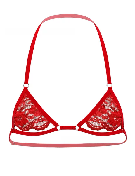 Men's New Lace Bra Adjustable Bust Multicolor Modified Perspective Large Size Nimbus Underwear Hanging Neck Bra