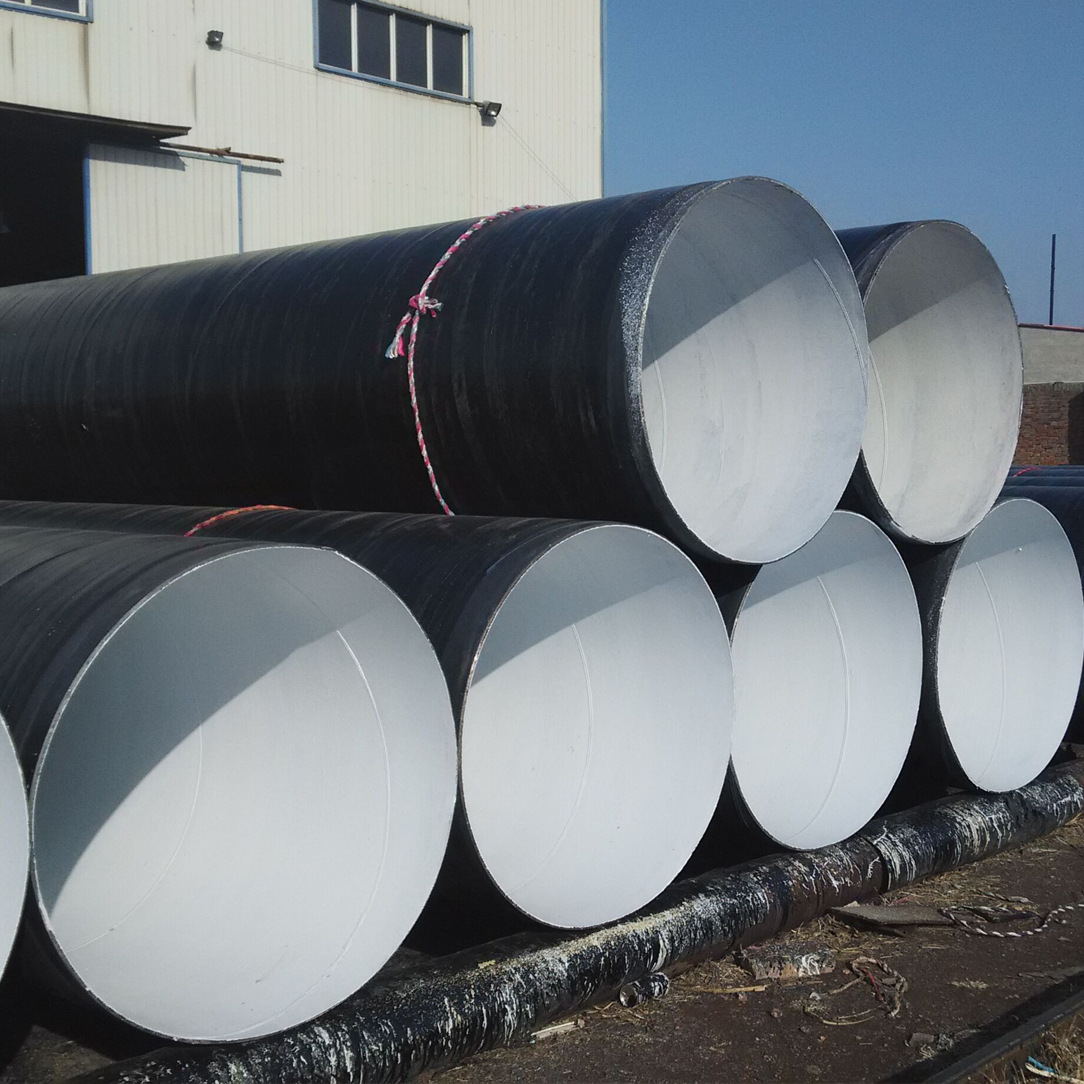 供排水螺旋管 水泥砂浆防腐螺旋钢管 内水泥砂浆 外防腐三油两布