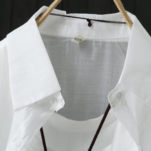 Open-front sun-protective long-sleeved women's summer new sunscreen shirt, thin outerwear, air-conditioning shirt top for women