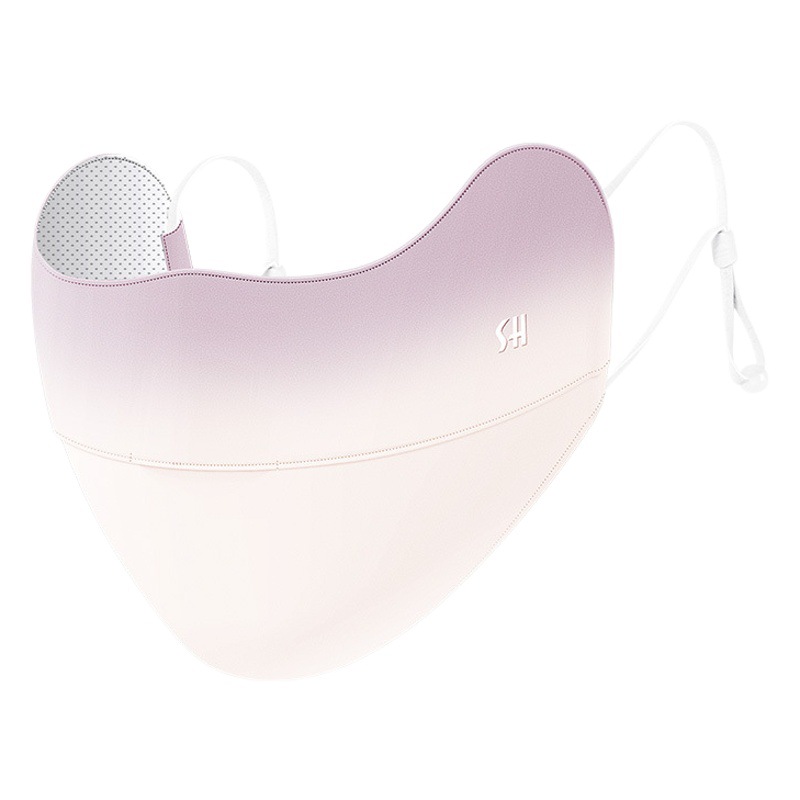 Verano nueva Máscara de protección solar femenina de seda de hielo protección UV frío al aire libre transpirable cara adelgazante máscara de protección solar XKZ42