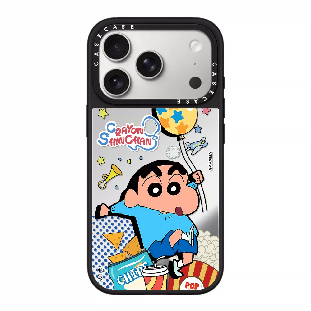 C家零食蜡笔小新适用iphone18promax手机壳16/14/Air网红15pro硬