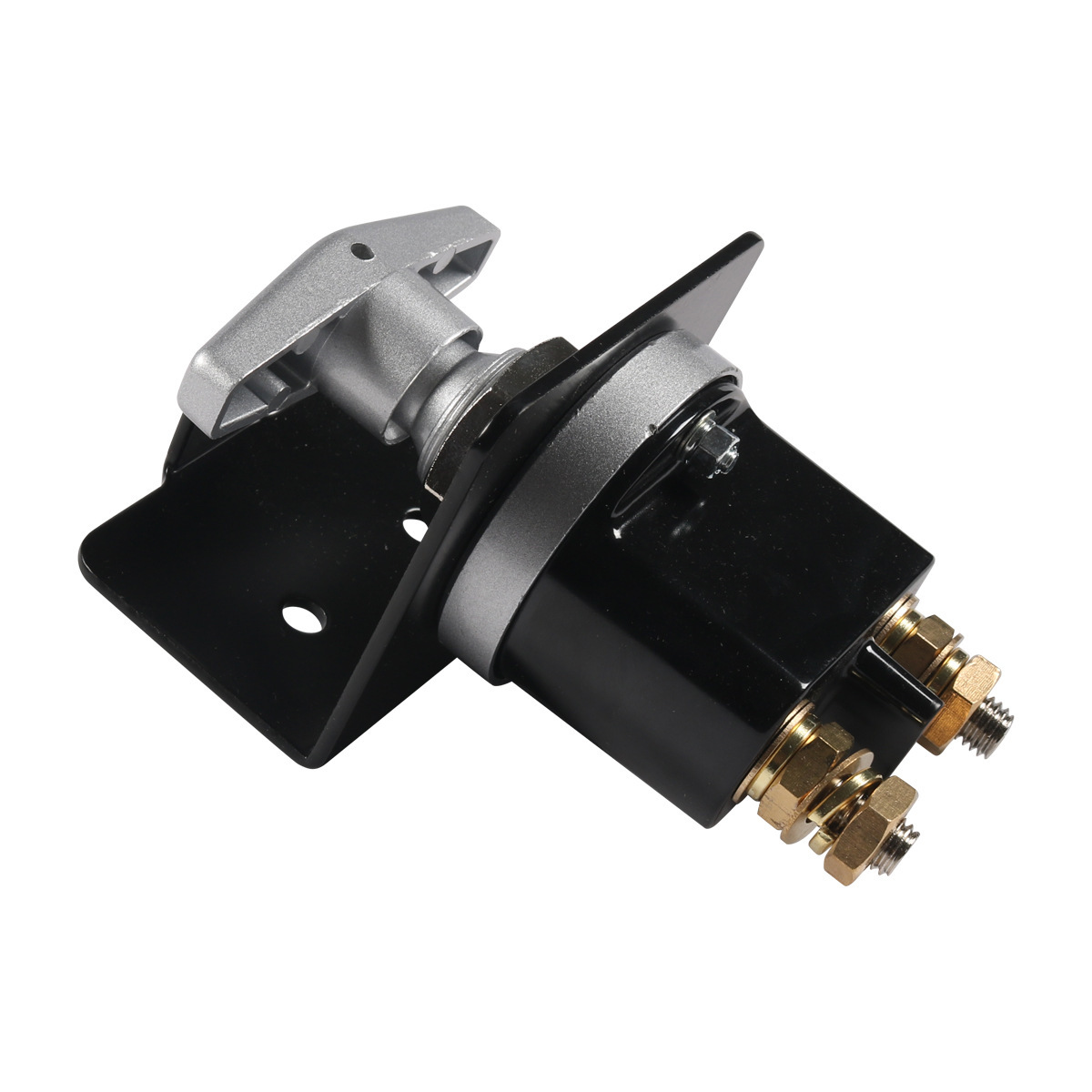 Car modification battery power-off switch 12-24V anti-leakage knob-type battery main switch with copper terminals