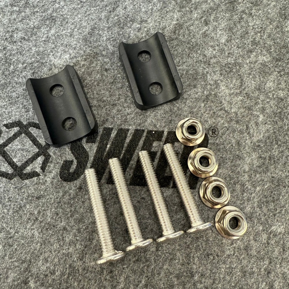 Universal Motorcycle Tail Box Buckle Aluminum Alloy Bottom Screw Kit Tail Box Accessories Kit Brand New Motorcycle Tail Box Accessories Kit