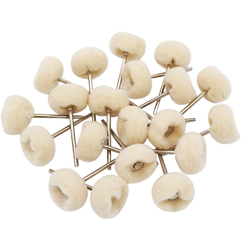 Mini cepillo de lana rueda de pulido cabeza de jade talla de madera tallado de olivo núcleo tallado pulido cepillo de limpieza