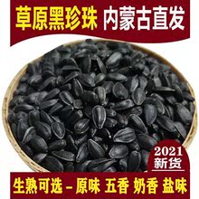 黑珍珠小油葵瓜子1斤原味五香奶香鹽味生油葵炒貨瓜子批發
