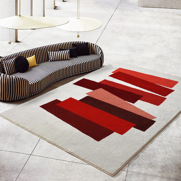 modern and minimalistic creative carpet for living room for home use