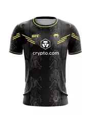 2025 Summer Quick-Dry Comic Men's Shirt UFC Boxing Match Shirt Sports Casual Breathable Mesh T-Shirt
