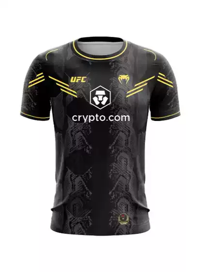 2025 Summer Quick-Dry Comic Men's Shirt UFC Boxing Match Shirt Sports Casual Breathable Mesh T-Shirt